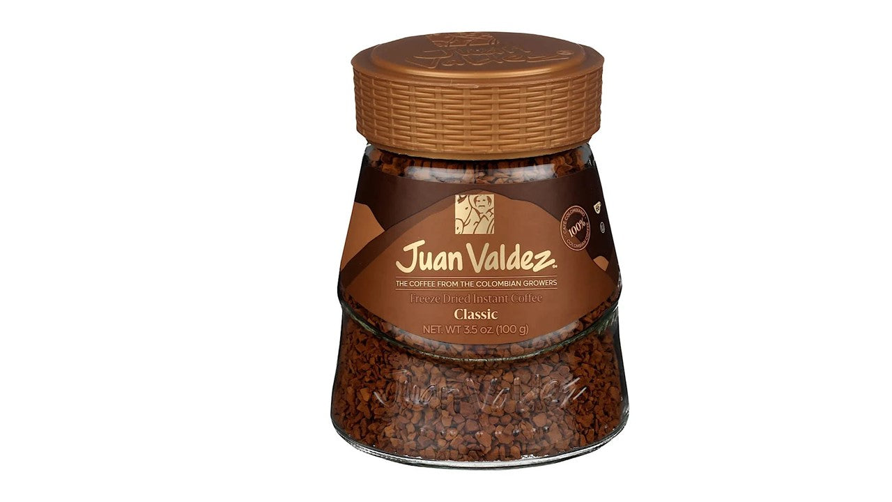 Juan Valdez Freeze Dried Coffee, Classic Flavor 3.5 oz - Premium Colombian Coffee
