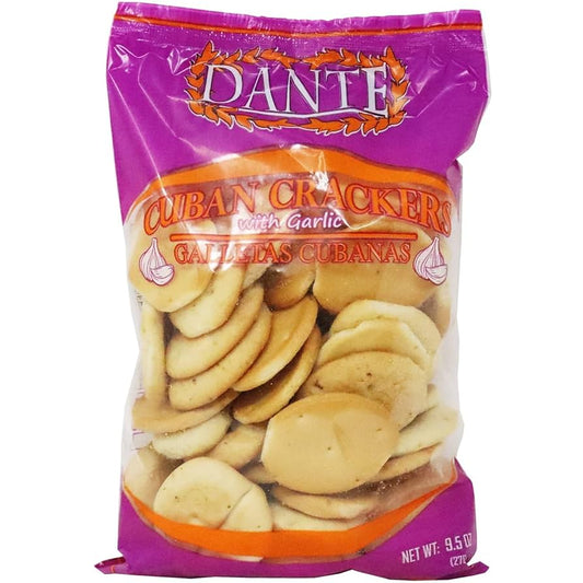 Galletas Cubanas Sabor a Ajo