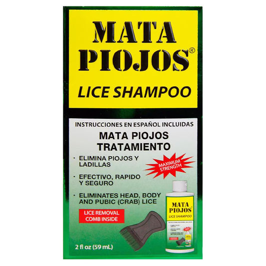 Mata Piojos Lice Shampoo