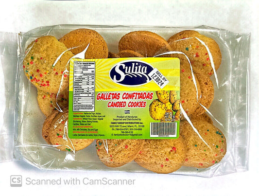 Sulita Galletas Confitadas Candied Cookies